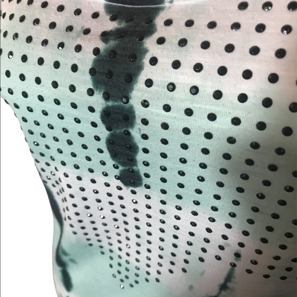 CATO Top Green/White beaded SIZE XL - Picture 4 of 8